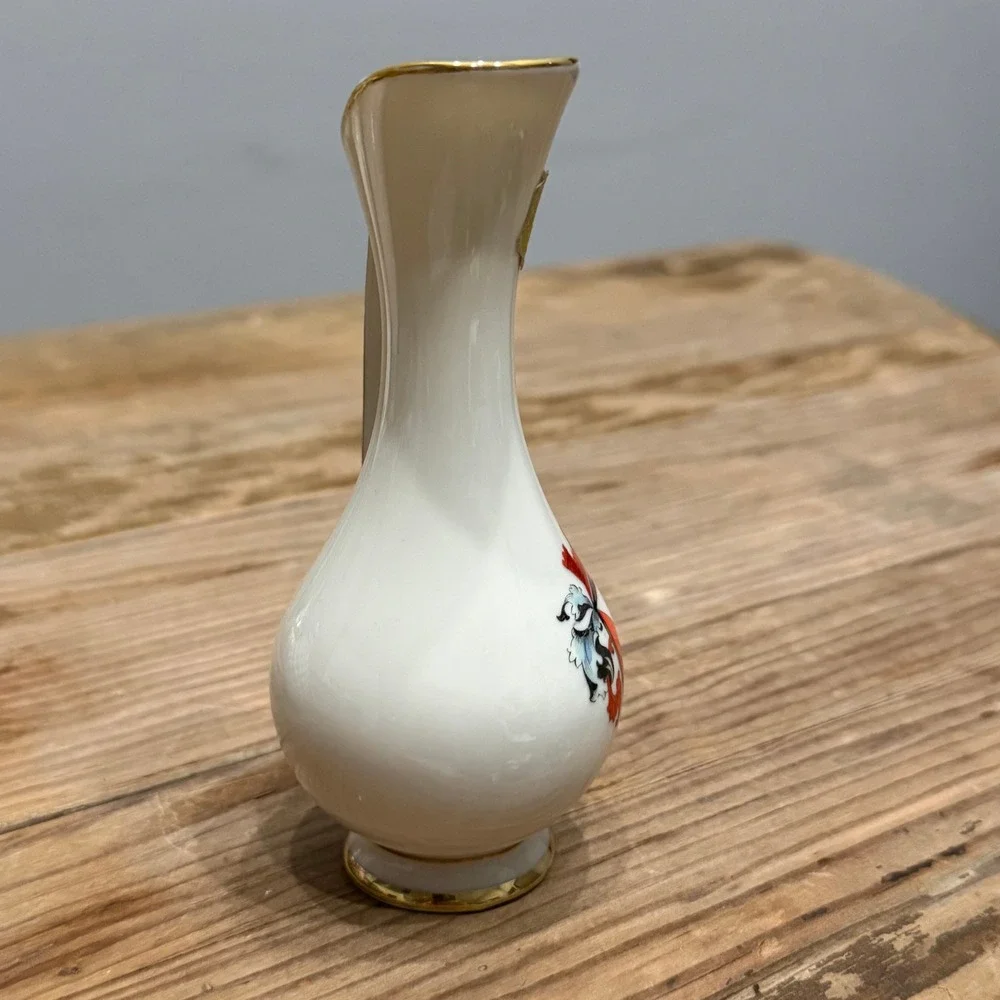 Vintage O&A Bavaria Porcelain Bremen-Vegesack Coat of Arms Mini Pitcher 126/1